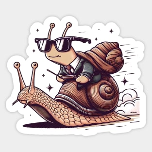 snail shell T-Shirt Sticker